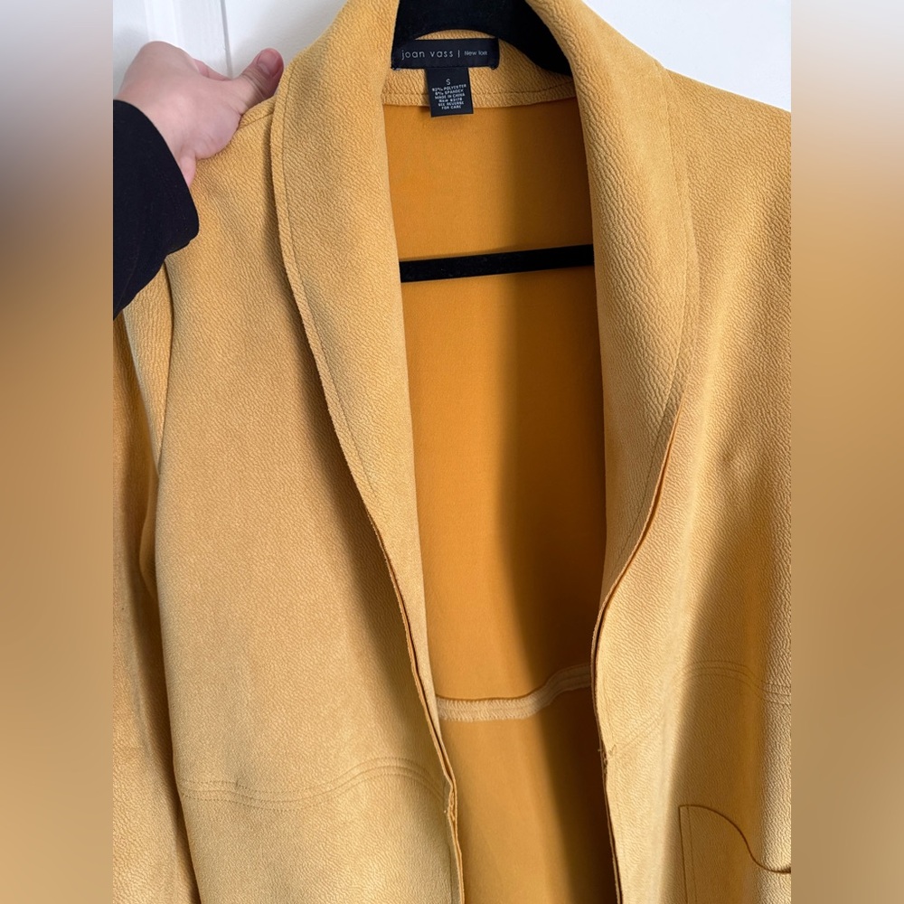 Faux Suede Coat